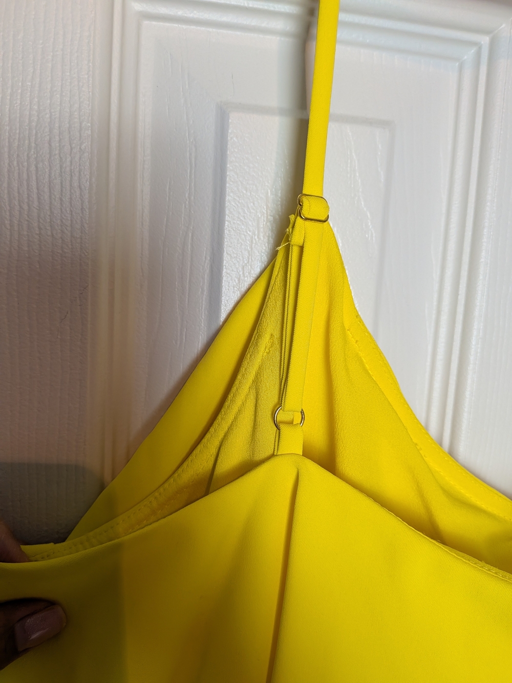 Trina Turk Bright Yellow Ruffle Midi Dress - Picture 4 of 8